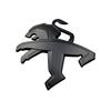 DGTOV1 10.3x11cm Metal Alloy Car Front Emblem Rear Trunk Badge Replaced Sticker for Peugeot 307 407 306 508 408 308 406 5008 3008  5008