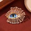 Hollow Out Luxury Badge Pin Decoration Banquet Clothes Pin  Clothes Accessories
