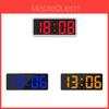 Despertador Digital Led Moderno Minimalista Com Calendário de Temperatura Para Decoração de Quarto