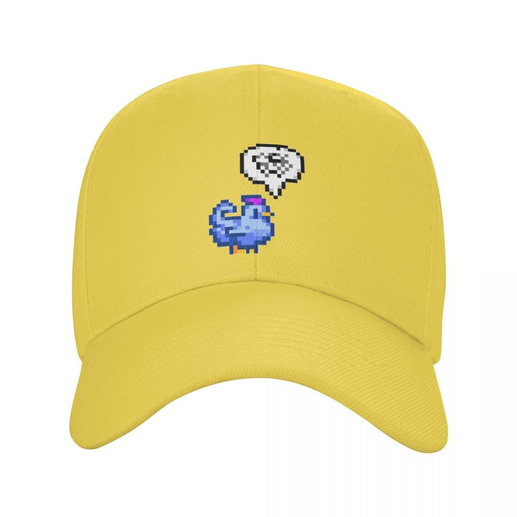 Unhappy Chickens Stardew Valley Game Cute Cartoon Baseball Caps Fashion Men Women Hats Casual Cap Hip Hop Baseball Hat Casquette