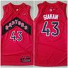 Retro NBA Basketball Trikot Toronto Raptors Vince Carter Tracy McGrady Cleveland Cavaliers Ärmelloses Sportoberteil Herren Damen