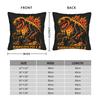 Italian Brainrot Meme Pillow Case Square Pillow Cover Retro Trendy Pillowcases For Sofa Bedroom Home Decor