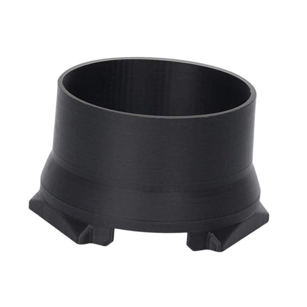 Professional Coffee Dosing Funnel Anti Flying Powder Black Coffee Grounds Dosing Accessory PLA Easy To Clean Portafilter Ring