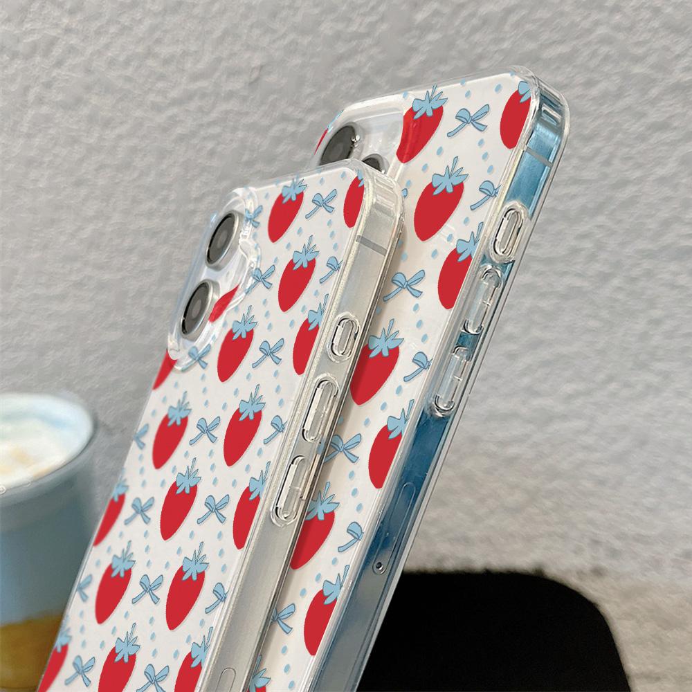 Painted Phone Case for iPhone 12 13 15 16 iPhone 16 12 13 14 15 Pro  14 15 16 Pro Max Coverage Shockproof Anti-Fingerprint Fresh Style Protective Case