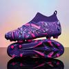 Broken Youth Artificial Grass Long Nails High-top Football Shoes Men's Training Women Into New Nail Sports Shoes