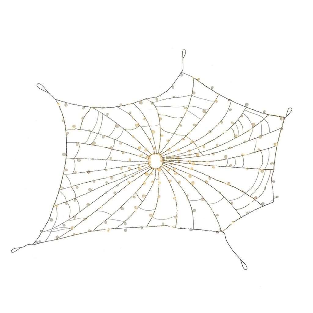 48in Halloween Crystal Web Lamp Indoor/Outdoor Decoration Props