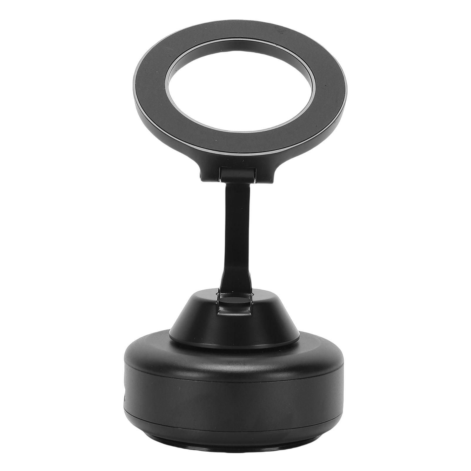 Vacuum Suction Magnetic Car Phone Holder Aluminum Alloy Strong Magnetic Electric Cell Phone Holder for Car Glass