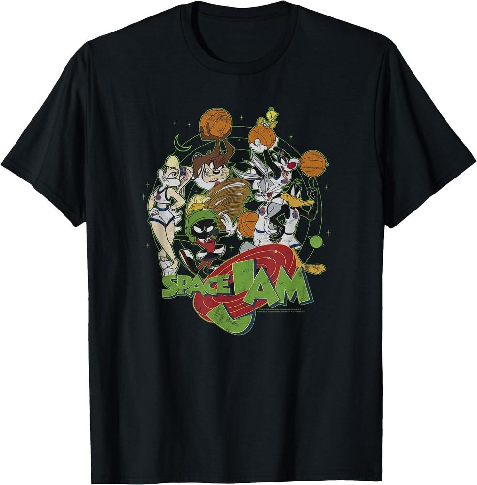 Space Jam Classic Basketball Team Vintage Logo T-Shirt Unisex T-Shirt M