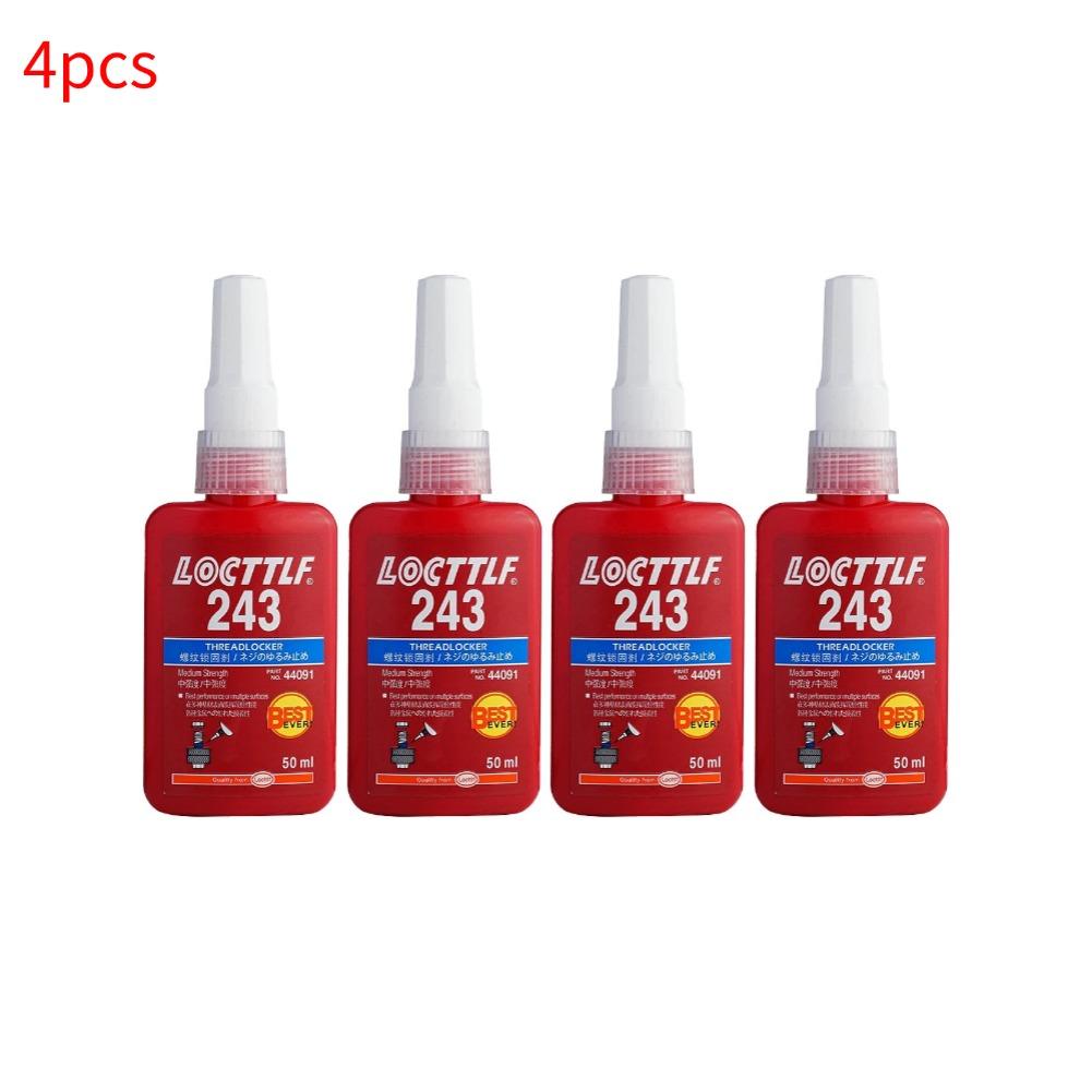 Thread Locking Glue 243 Screw Glue Tightening Screws Prevent Loosening Rusting Caulking Temperature Resistance Bearing Special