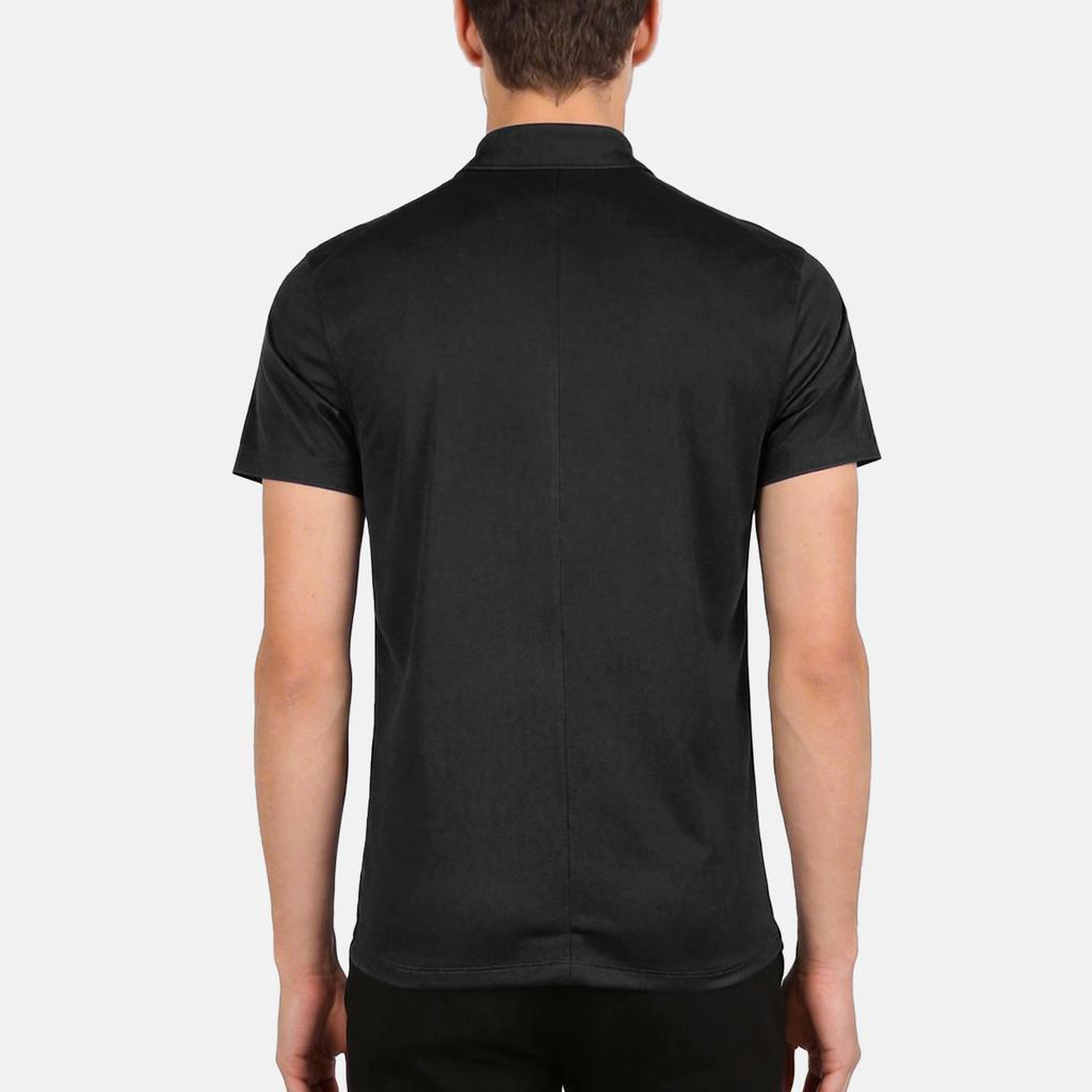 Nike Dri Fit Polo Shirts Men's Black Polo Collar Moderate IQ0520-010