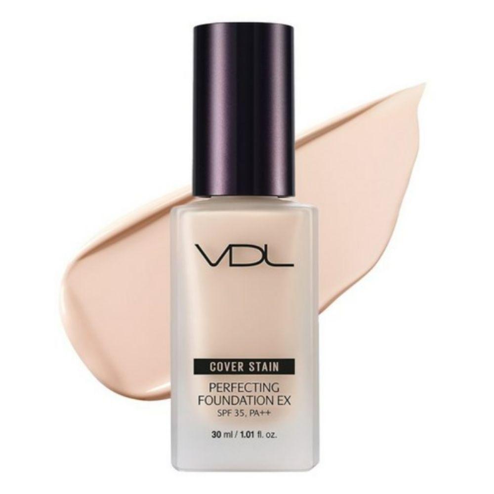 VDL Cover Stain Perfecting Foundation EX A02 Full Coverage Long Lasting Foundation 30ml