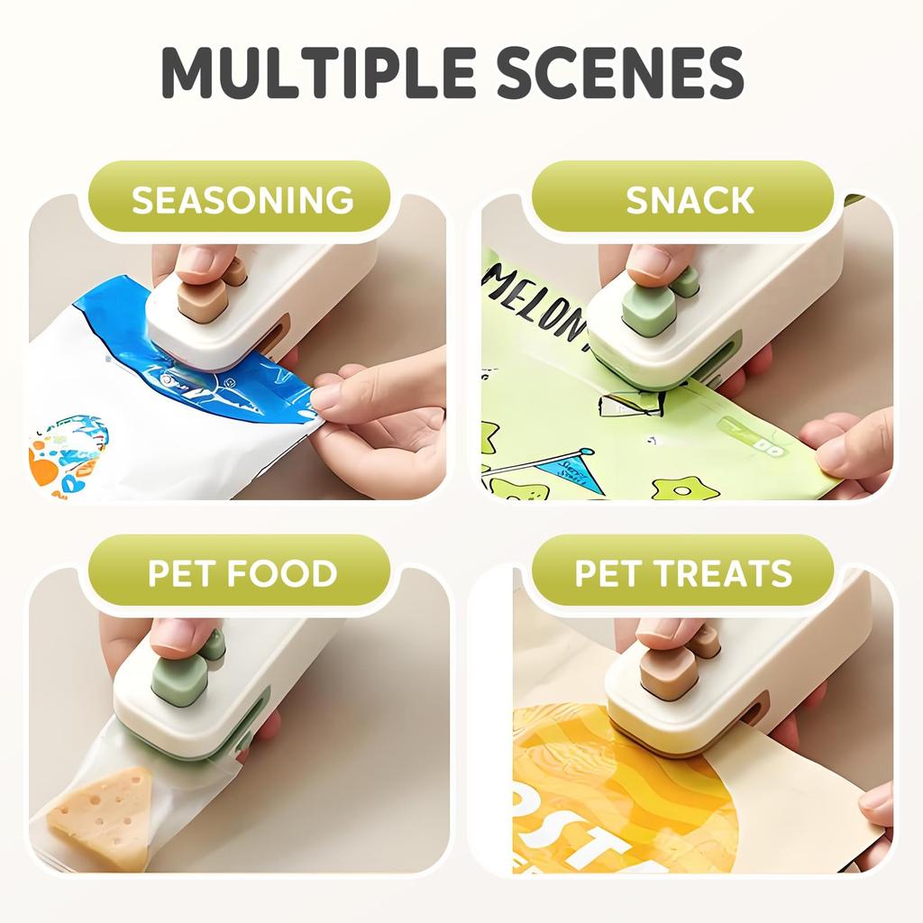 Portable Household Sealing Machine Plastic Food Storage Bag Sealer