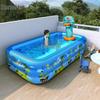 Yongzhi Auto-Inflatable Printed Three-Ring Swimming Pool