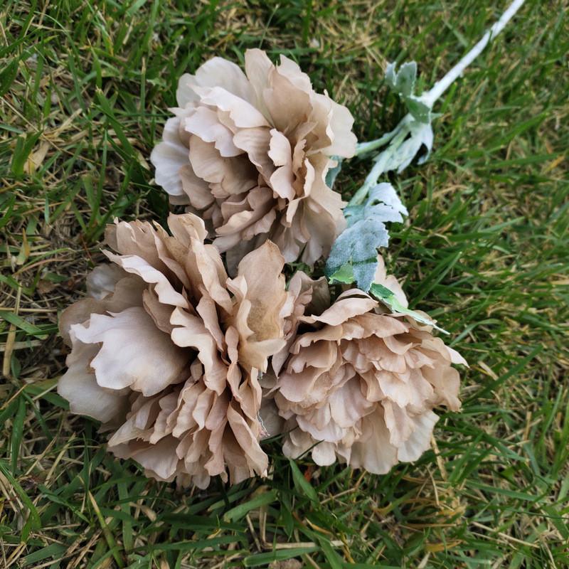 Peony And Paeony Artificial Flower Decor For Wedding Home Table Centerpiece