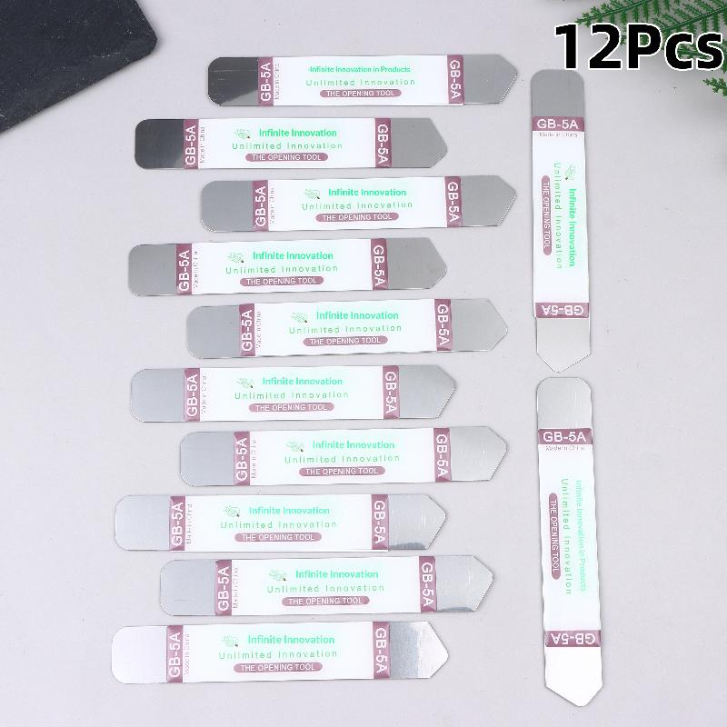 

12/24Pcs Stainless Steel Blade Soft Ultra Thin Pry For Phones Tablet Screen Battery Opening Tools For Phone Opener