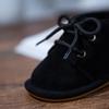 Autumn/Winter Non-Slip Lace-Up Baby Boots with Rubber Sole