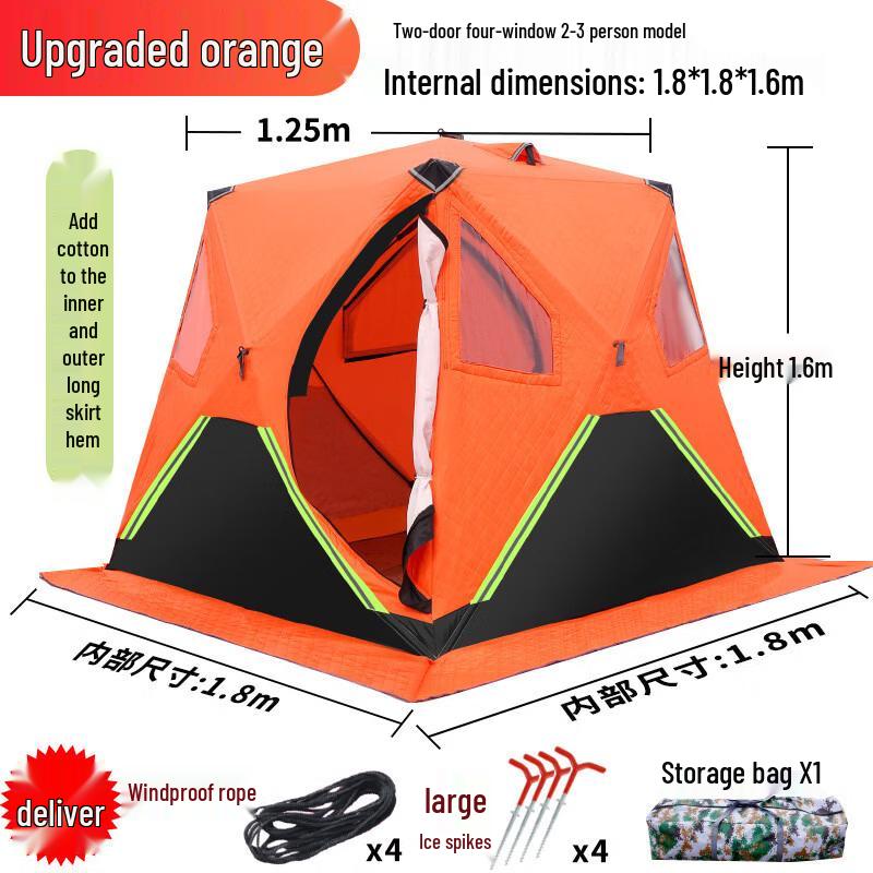 Automatic Pop-Up Winter Fishing Tent