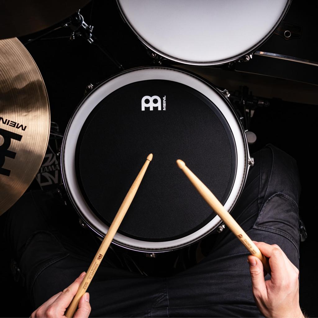 Meinel Cymbals Practice Pad Marshmallow Pads MMP12BK Black 12" []