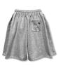 Damiswi Gothic Cross Wide Bermuda Shorts_Gray