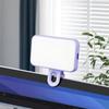 Protable LED Selfie Light Plus Adjustable Brightness Clip-On Phone Camera Rechargeable Fill Light for Mobile Phones&Computers