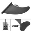 Nylon Fiberglass Reinforced Kayak Rudder Kit Black Color Skeg Tracking Fin  Watersports