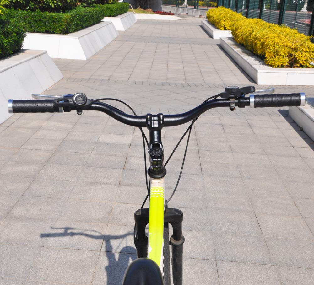 UPANBIKE Sykling Terrengsykkel Sykkel Styrefelt 700mm Riser Bar Styrefelt 31.8mm (Svart)