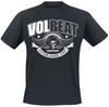 Volbeat Winged Skull Crest Print T-shirt Men Women Rock Band Unisex Tee
