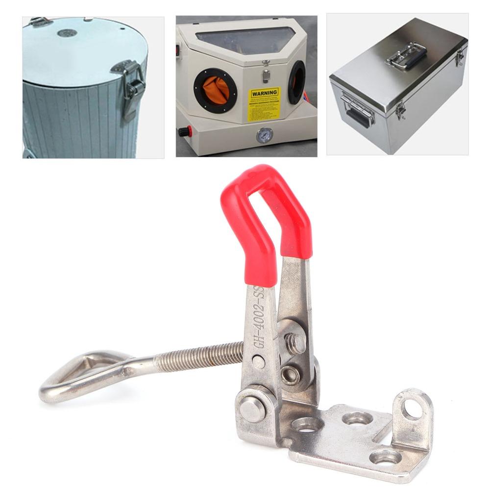 Adjustable Toggle Clamp Stainless Steel Toggle Latch Catch Toggle Latch Clamp Cabinet Tool Box