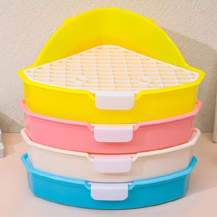 Huisdier Toilet Driehoek Potty Trainer Kattenbak Anti-Knoei Eekhoorns Kooi Toilet