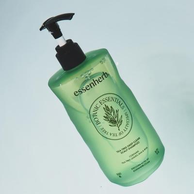 Shampoing nettoyant en profondeur pour cuir chevelu à l'huile d'arbre à thé 500 ml (Vegan)