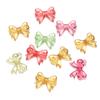 30Pcs/Lot 14x18mm Multicolor Transparent Bow Acrylic Bead DIY Handmade Jewelry Earrings Keychain Material Accessories