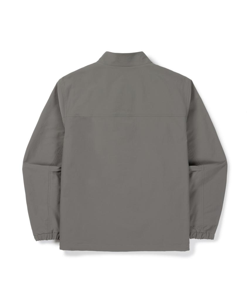 SNOWPEAK APPAREL Camp Dry Stand Neck Windbreaker (S26Fmfwb62) Dark Khaki