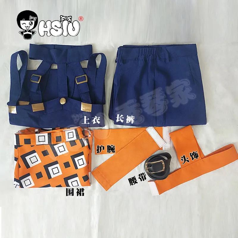HSIU Anime Bizarre Adventure Cosplay Ghirga Narancia cosplay Kleidung