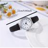 Quartz Watchesfor Women Ladies Small Dial Casual Watch Leather Wristwatch