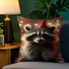 Abstract Animal Celebratory Decor  Pillow Case Natural Linen Pillow Case DoubleSided Decor Sofa Pillowcase Home Decor
