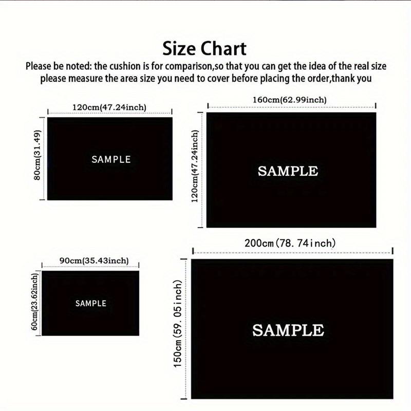 1pc Venom Pattern Area Rug Soft Flannel Floor Mat for Living Room,Office,Bedroom and Carpet,Sofa Coffee Table Floor Mat