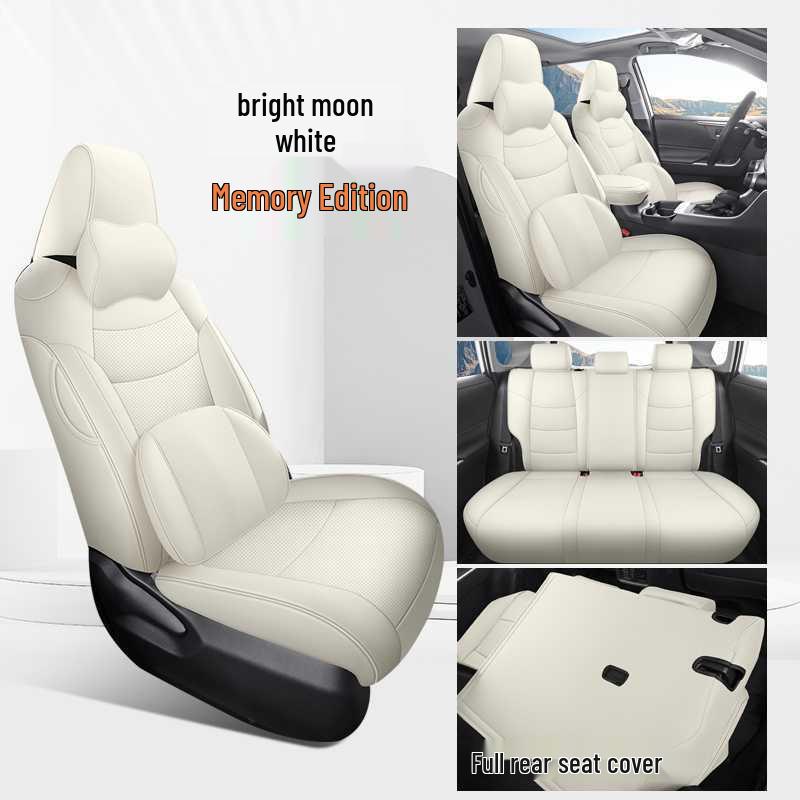 2025 Toyota bz5 Full Coverage Perforated Leather Seat Cover - Universal Four Seasons Cushion