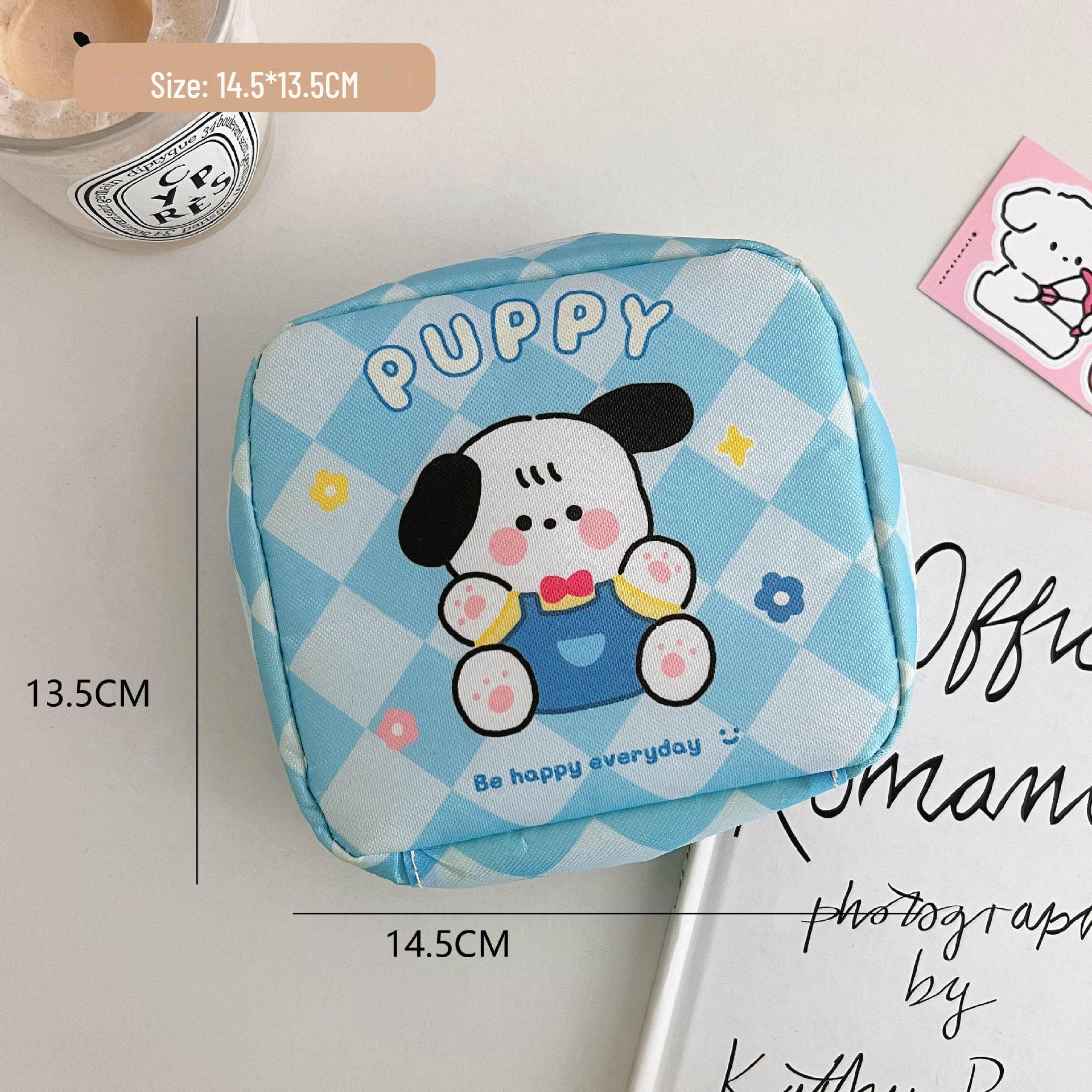 

Корейская симпатичная сумка для хранения гигиенических прокладок с рисунком для женщин