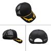 Damen Herren Baseballkappen Hut mit Blattstickerei für Teenager Outdoor Auffälliger Hut
