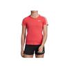 Adidas Three-Stripe Cotton Sports Short Sleeve T-Shirt Women Tops Pink FM6431