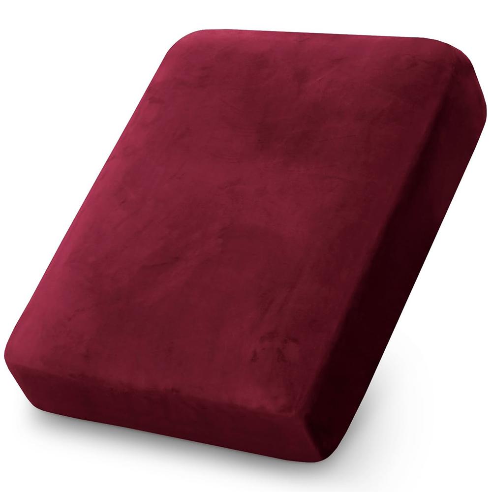 Velvet Soft Patio Sofa Covers Stretchy Sofa Sectional Covers Removable Seat Cushion Case For Outdoor Garden Home Decor