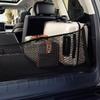 POPETPOP Luggage Car Roof Fully Trunk Storage Net for Car Trunk Cargo Storage Net, 2-Layer Net, Rubber, 80x60cm, Roof, Storage,