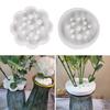 Round Resin Molds for DIY Craft Makig Flower Arrangement Holder Stem Holder