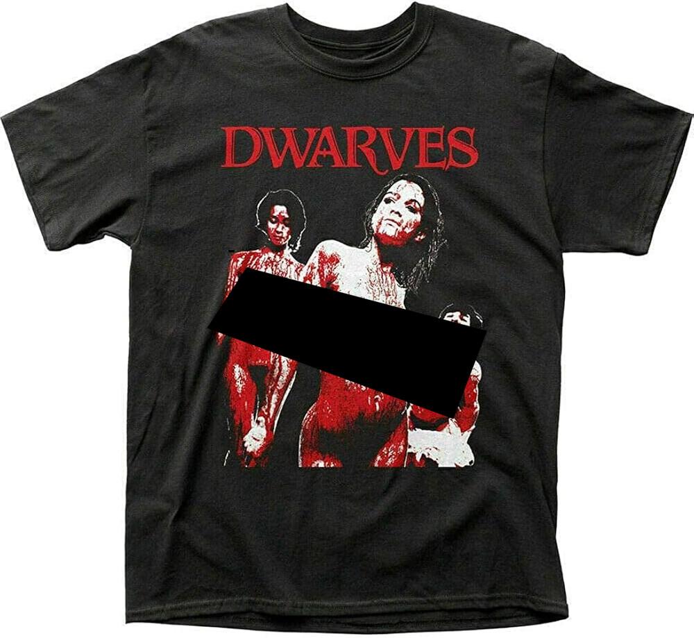 VTG Dwarves band black T-shirt short sleeve All sizes UNISEX JM645 Unisex T-Shirt XXXXL