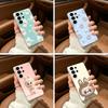 Cute-Labubus Clear Phone Case for Samsung S25, S24, S21, S22, S23, S30, Ultra, S20, Plus, FE, Lite