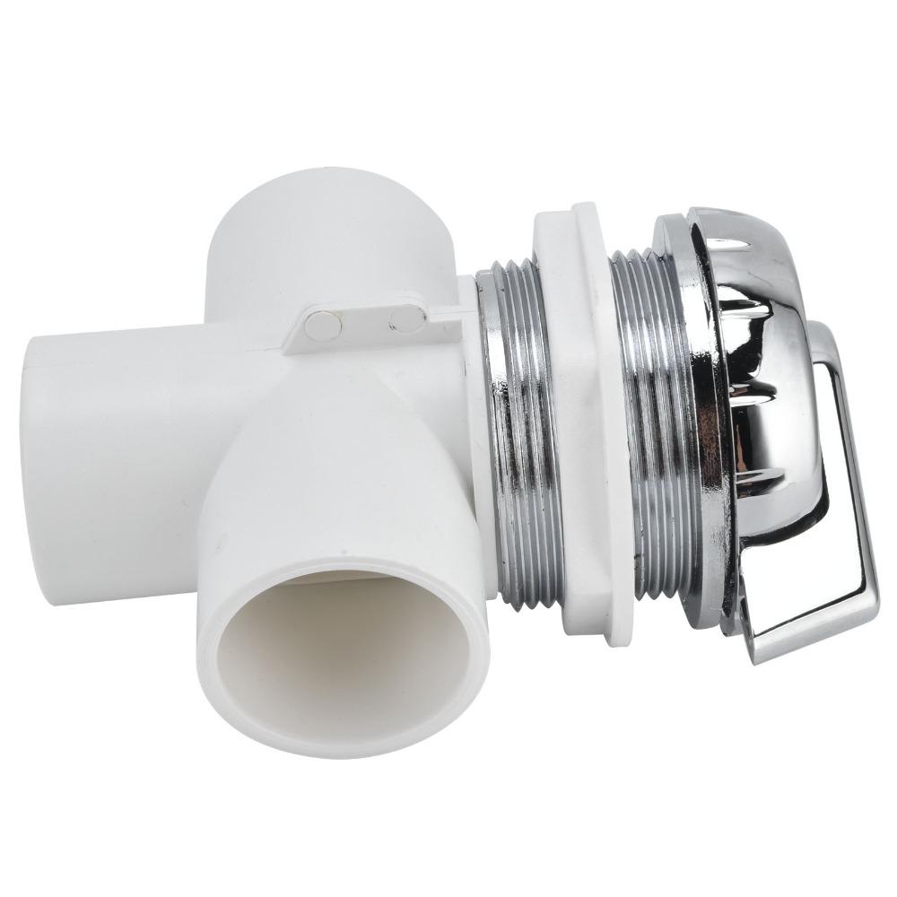 Massage Outlet Compatible Water Diverter Valve Three Port Design Bathtub Converter Bathtub Use