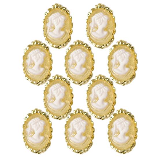 Retro Nail Ornaments Exquisite Shape Mini Decorative