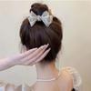 Hair Bows Barrettes Bows Bun Clips Bowknot Hairpins Bows Hair Clips Ponytail Hair Clips for Teens Girls Kids Women