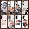 19 Tage Comic Handyhülle für Samsung Galaxy A13, A21s, A22, A31, A32, A52, A53, A71, A80, A91 Weiche Schwarze Abdeckung