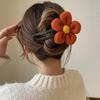 BelleBeau Vintage Big Flower Point Hair Clip